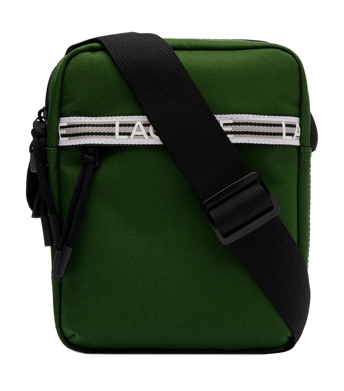 Lacoste Men's Neocroc Vertical Camera Bag Vert 132 Noir Blanc Rustan's