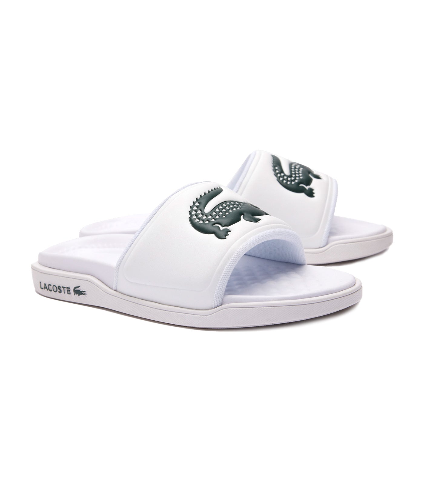 関税込☆【LACOSTE】サンダル DUALISTE SYNTHETIC LOGO STRAP Men's Croco Dualiste Logo Strap Slides - Slides - New In