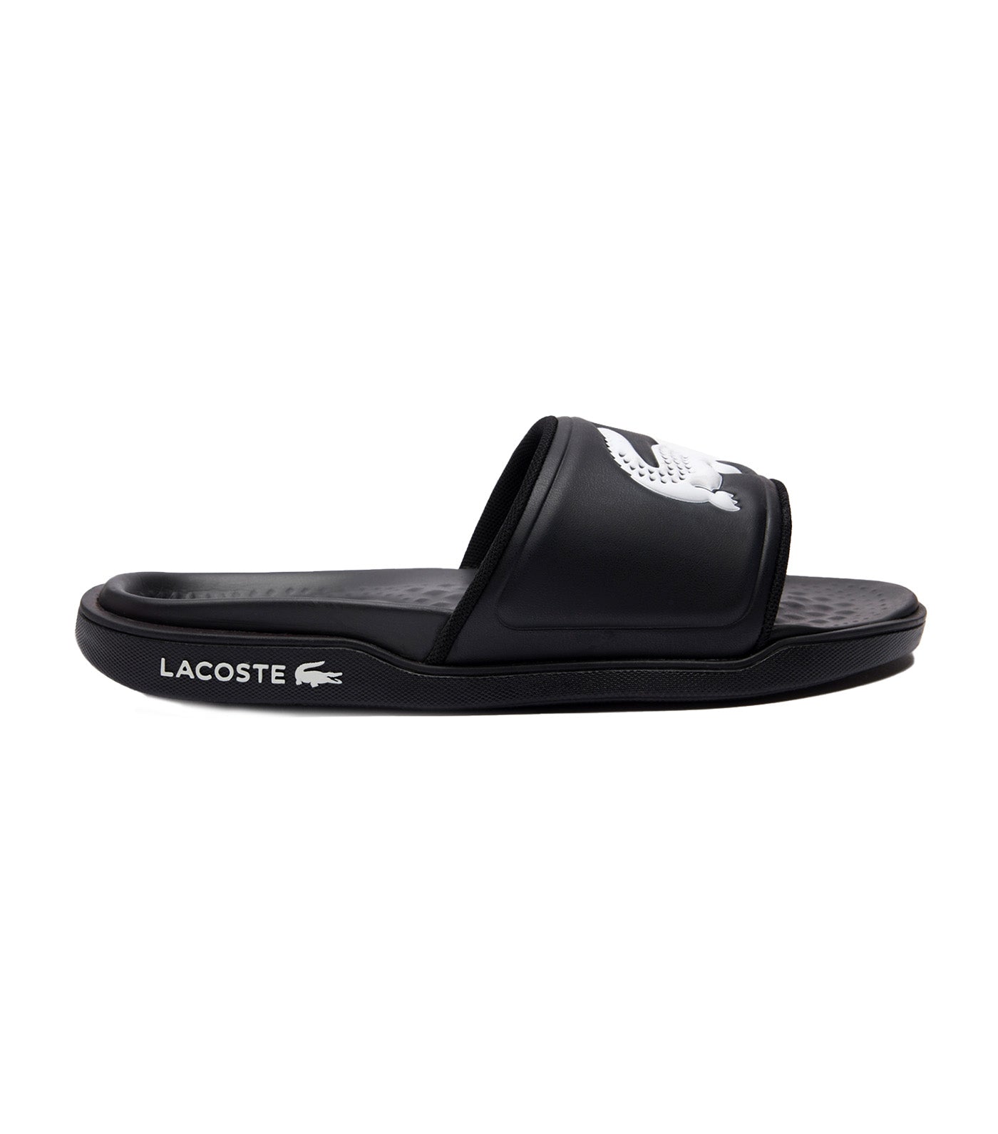 Green lacoste cheap slides