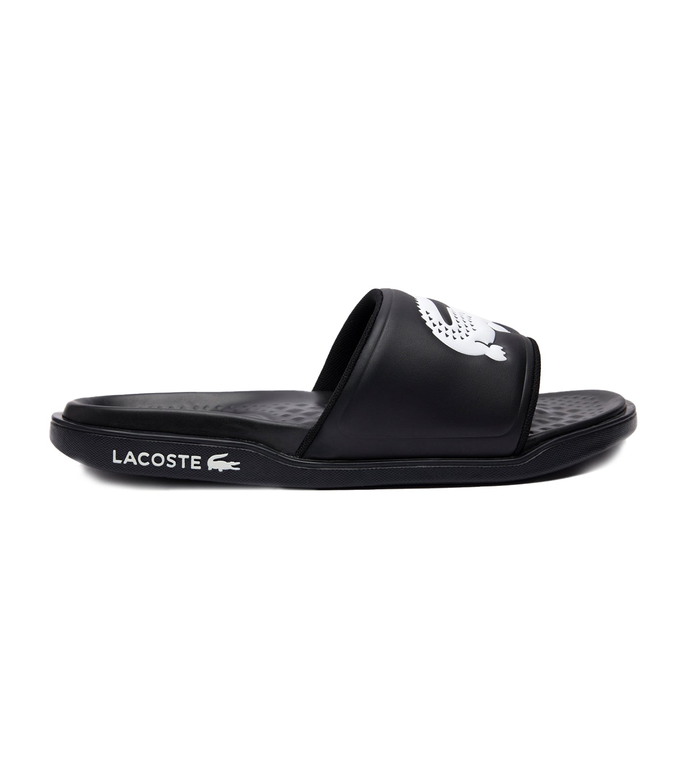 Men's croco slide rubber on sale slides