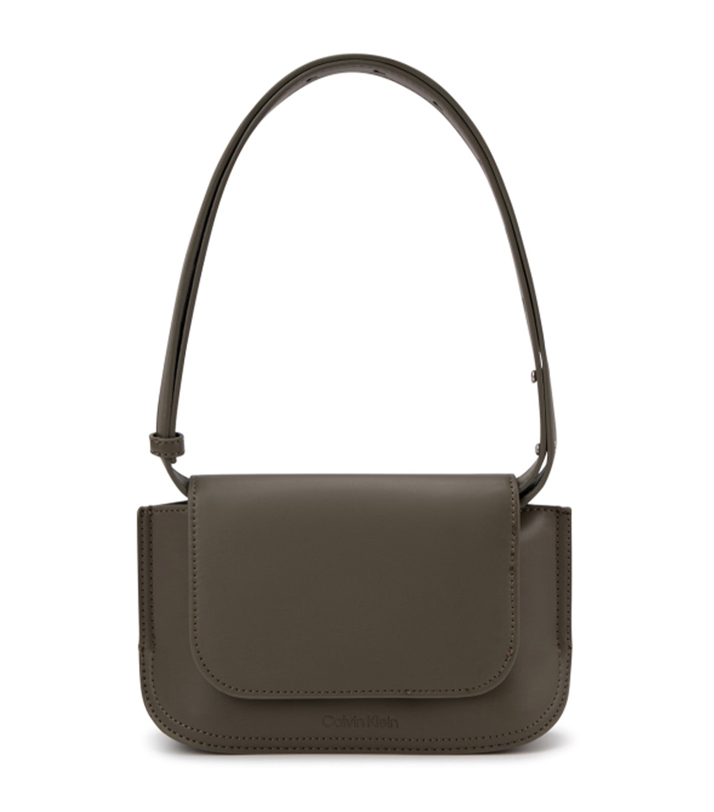 Calvin klein leather outlet messenger bag