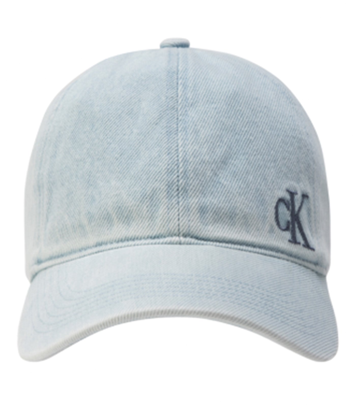 Calvin Klein Men's Washed Denim Embroidered Logo Bucket Hat - Blue