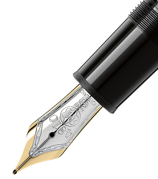 Meisterstück Gold-Coated LeGrand Fountain Pen (M) Black