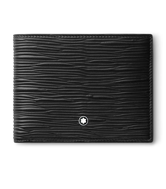 Meisterstück 4810 Wallet 6cc with 2 View Pockets Black