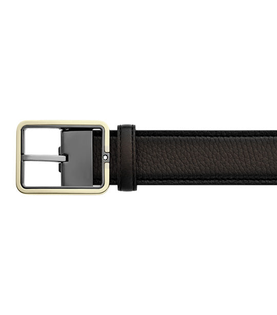 35mm Leather Belt Brown