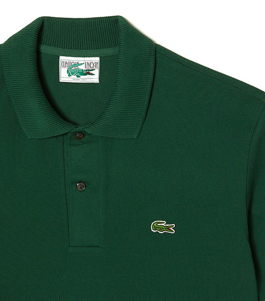 Men's Classic Fit Organic Cotton Piqué Polo Green