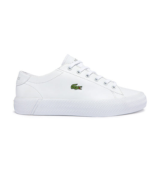 Women's Gripshot BL Leather and Synthetic Trainers White/White