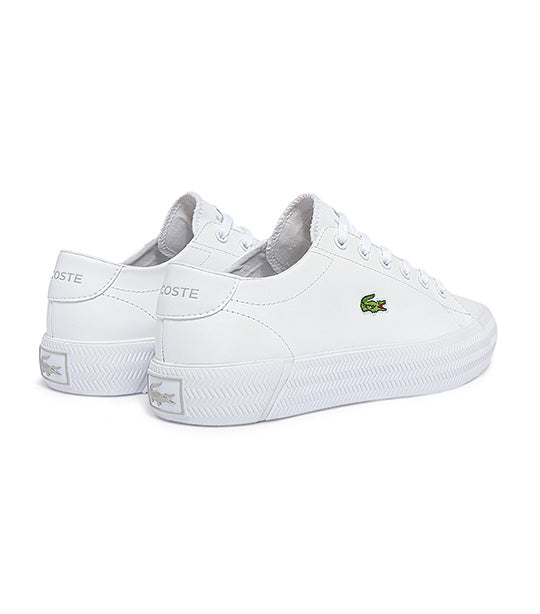 Women's Gripshot BL Leather and Synthetic Trainers White/White