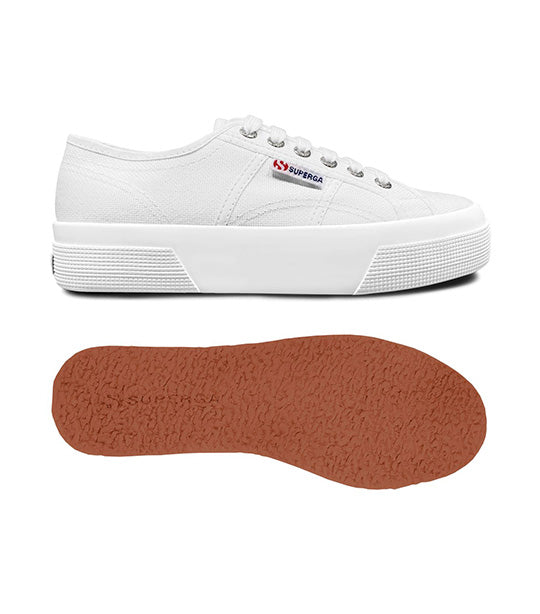 2740 Platform Sneakers White