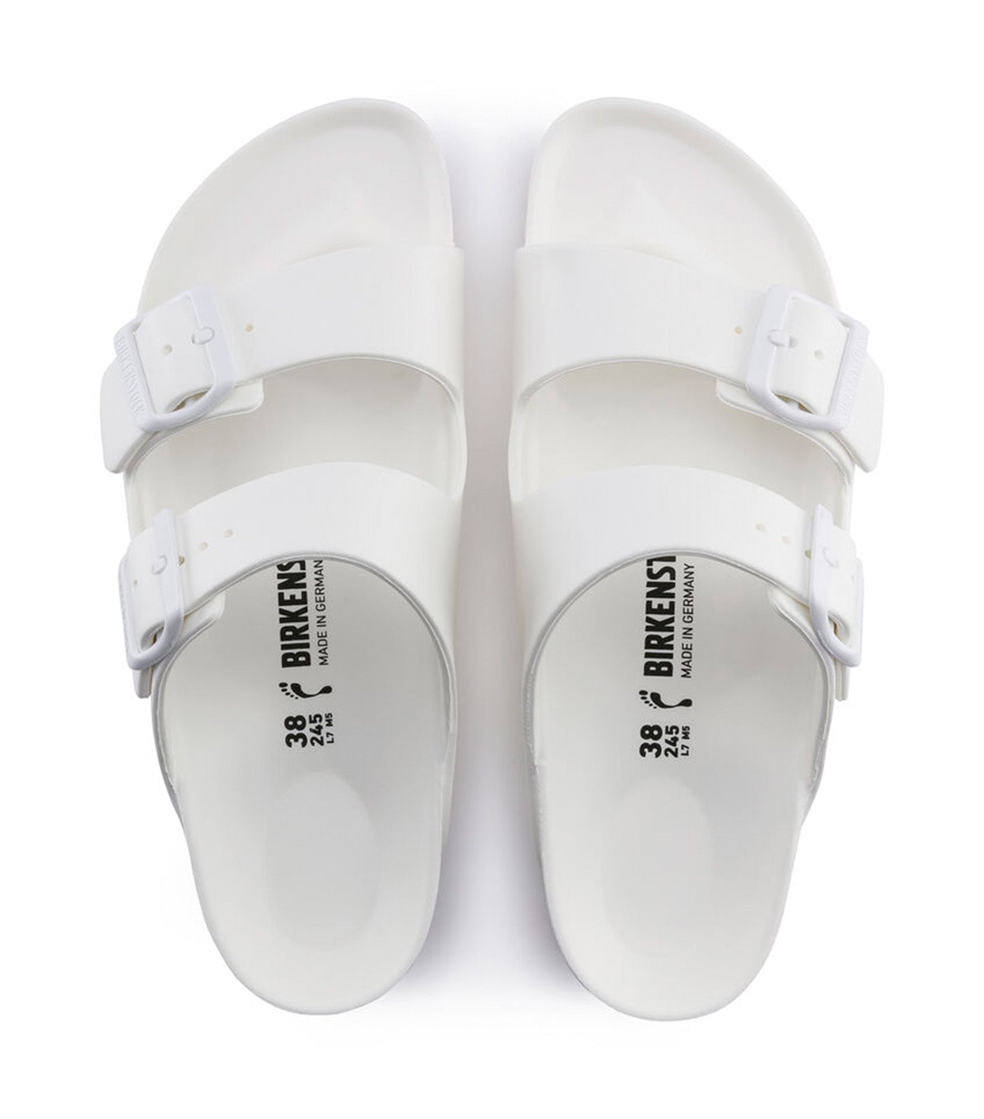 Women's white sale arizona eva birkenstocks