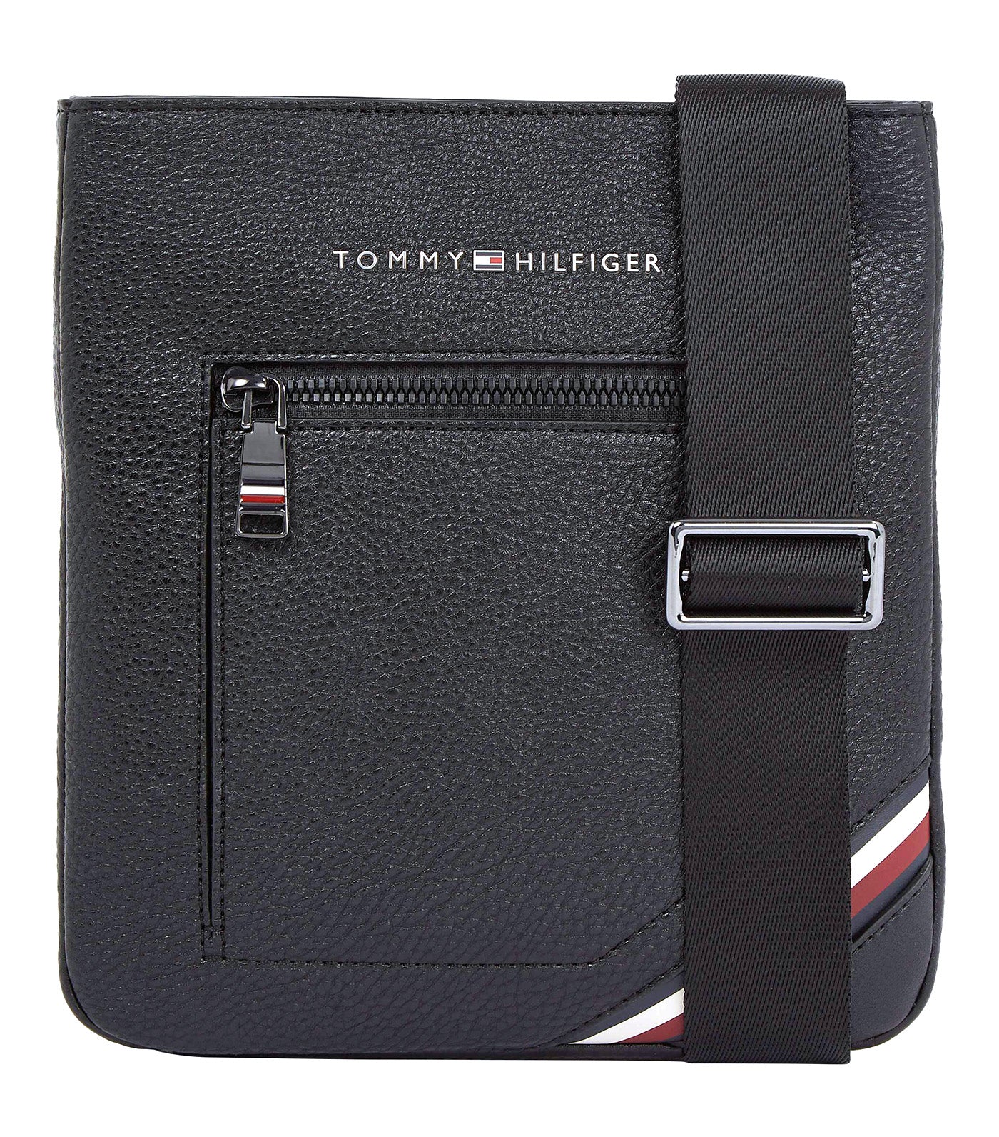 Tommy Hilfiger Men\'s Central Mini Crossover Bag Black