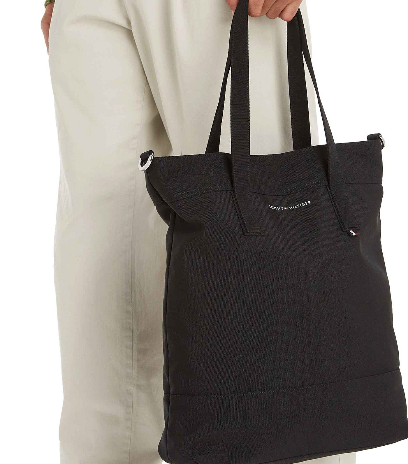 Tommy hilfiger hot sale tote black