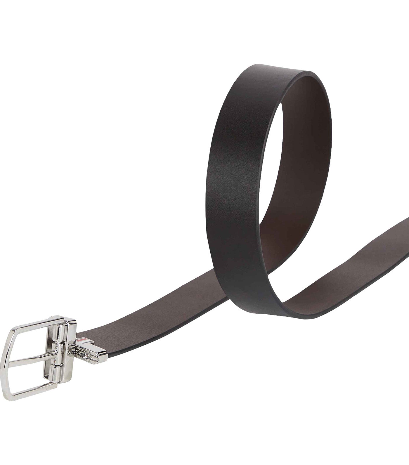 Tommy Hilfiger Men's IM Business Luxury Reversible Belt Black / Testa Di  Moro