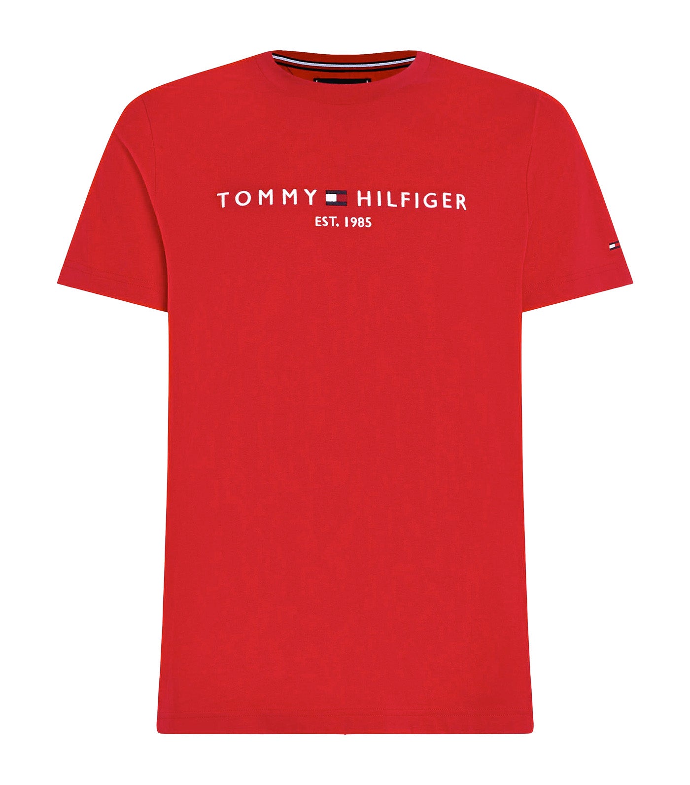 Tommy Hilfiger Men's IM Core Tommy Logo T-Shirt Fireworks