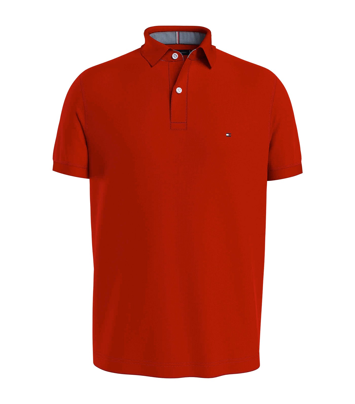 Outlet-Sonderverkauf Tommy Hilfiger Men\'s IM 1985 Red Primary Regular Shirt Polo
