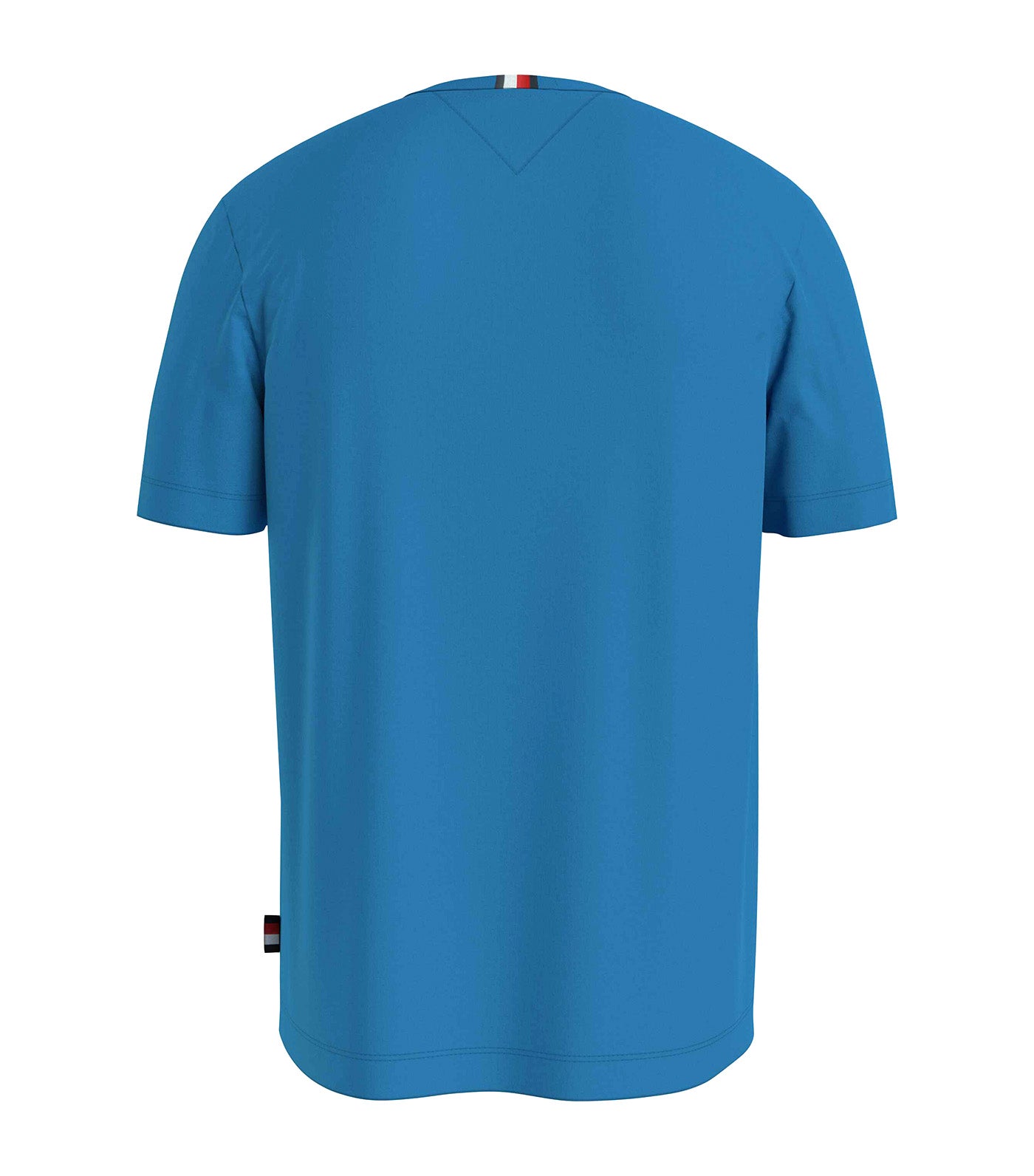 Men's Chest Print T-Shirt Cerulean Aqua