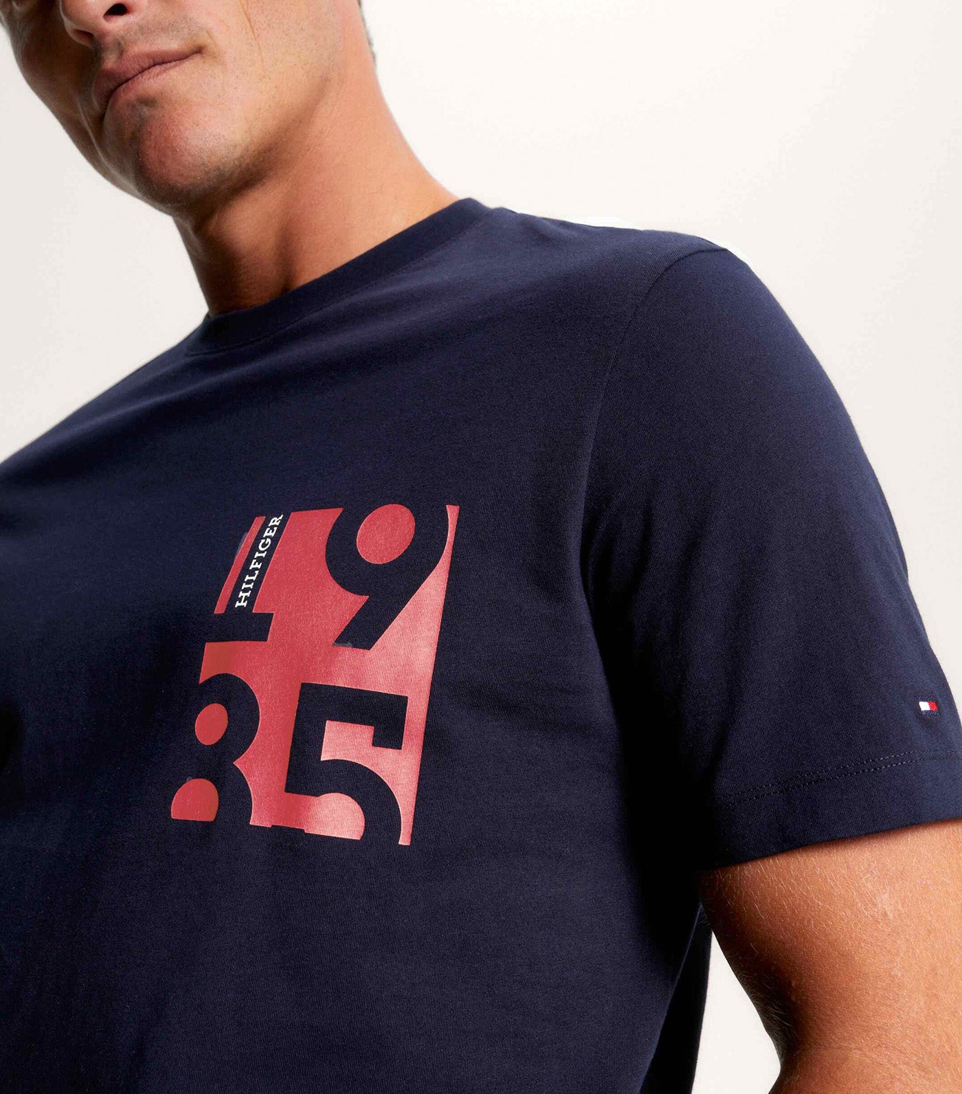 Men's Chest Print T-Shirt Desert Sky