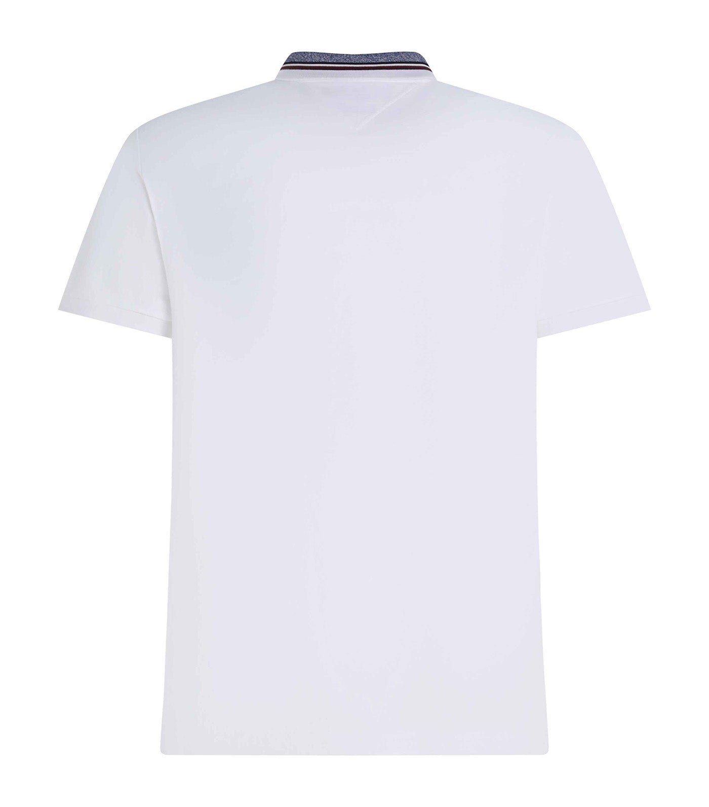 Tommy Hilfiger Men's WCC Mouline Collar Regular Polo Shirt White