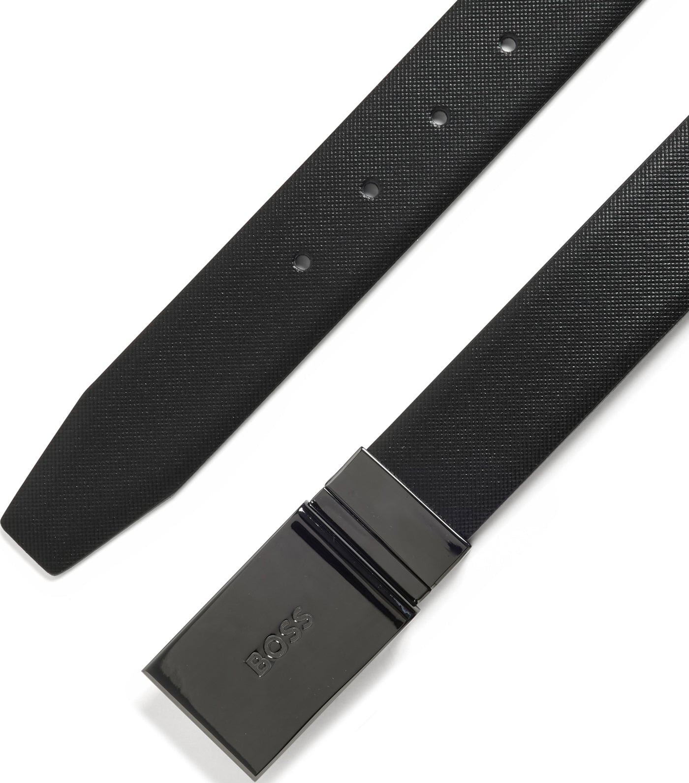 Black boss cheap belt