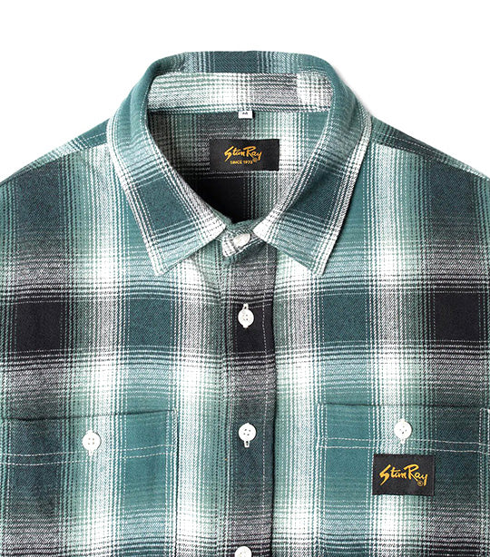 Flannel Shirt Pine Green Plaid