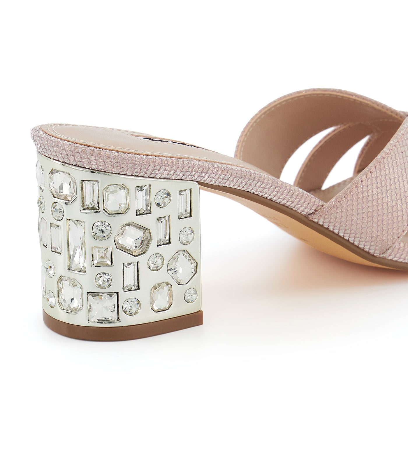 Mirrors Sandals Rose Gold