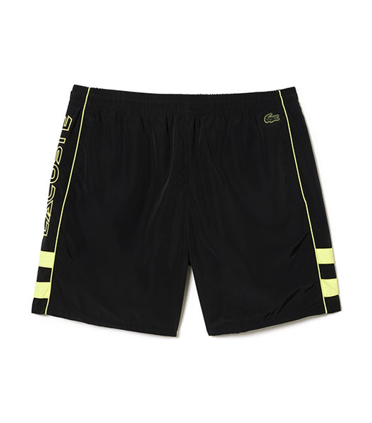 Black Fast and Free recycled fibre-blend shorts