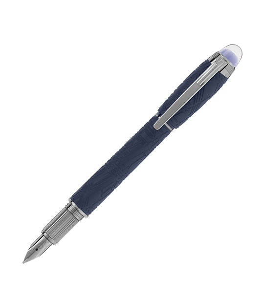 Starwalker Space Blue Resin Fountain Pen (M) Blue