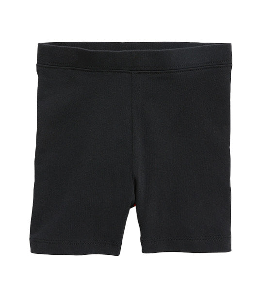 Jersey Biker Shorts for Toddler Girls Black Jack