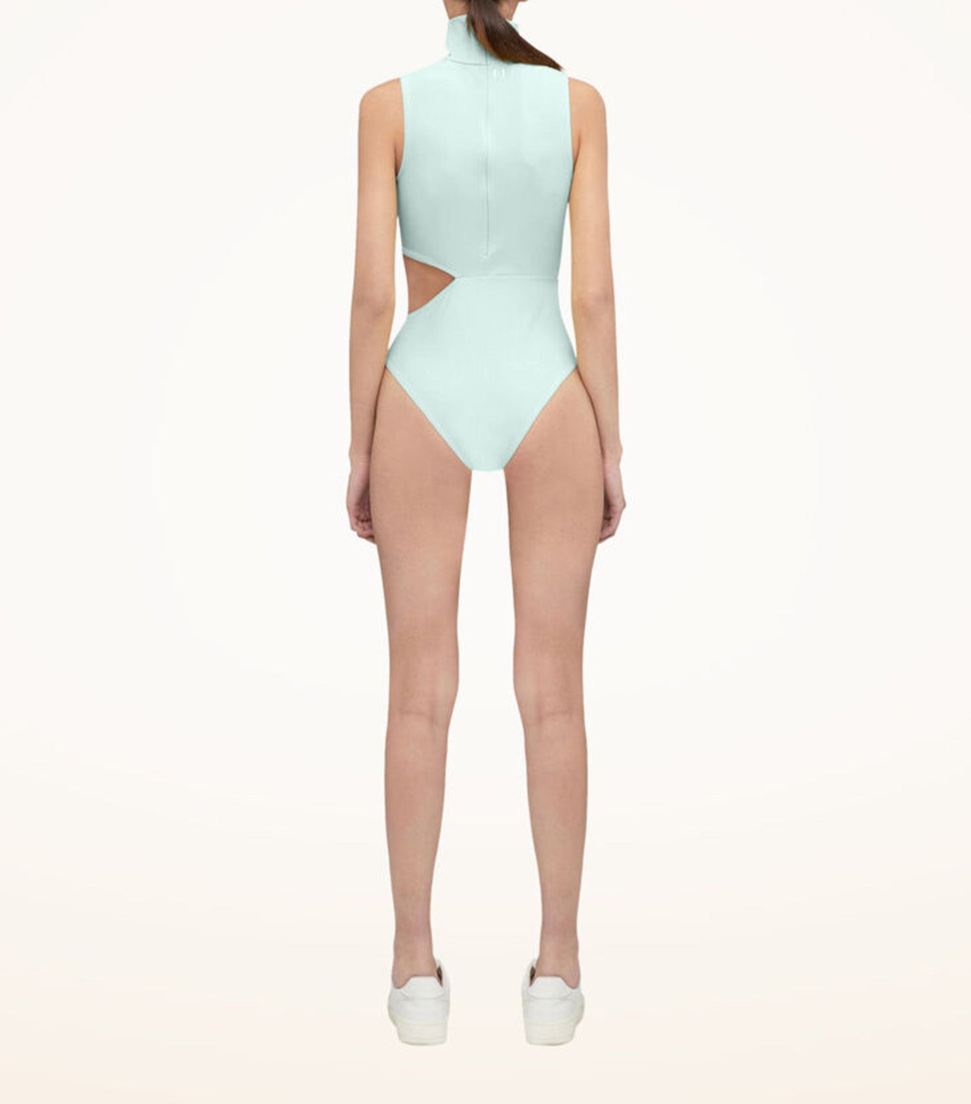 Wolford Warm Up Bodysuit Aqua