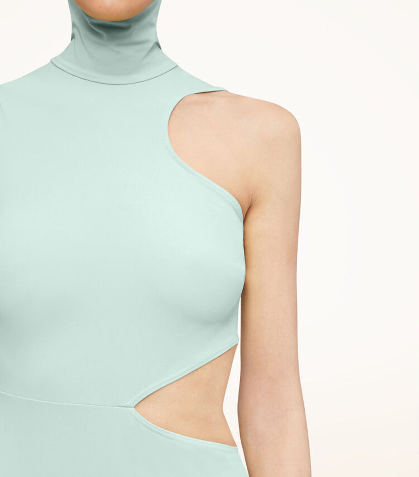 Wolford Warm Up Bodysuit Aqua