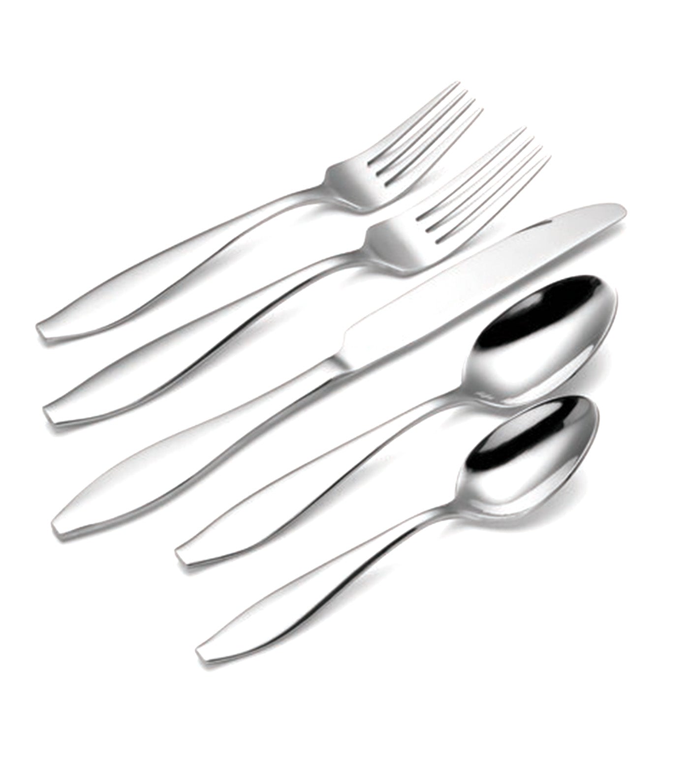 Kanto Stainless Steel Flatware Sets - Black Satin