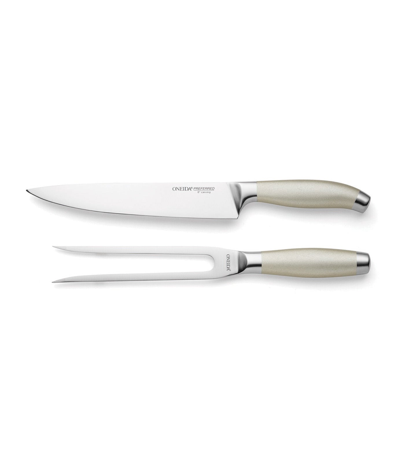 Preferred 2 Piece Stainless Steel Carving Set