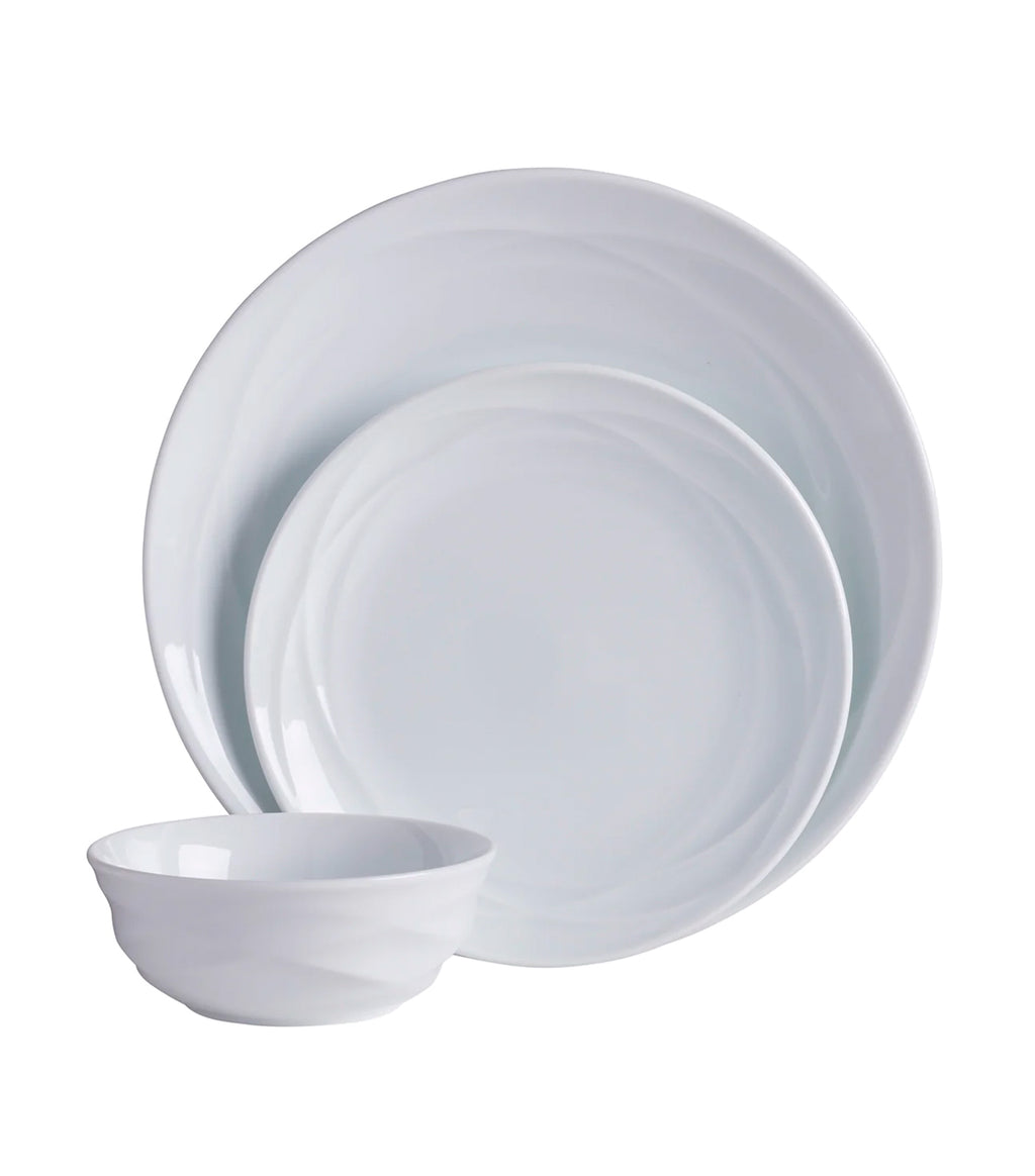 Ceramic Dinnerware Oneida Dish Set Oneida 12-Piece Lunette