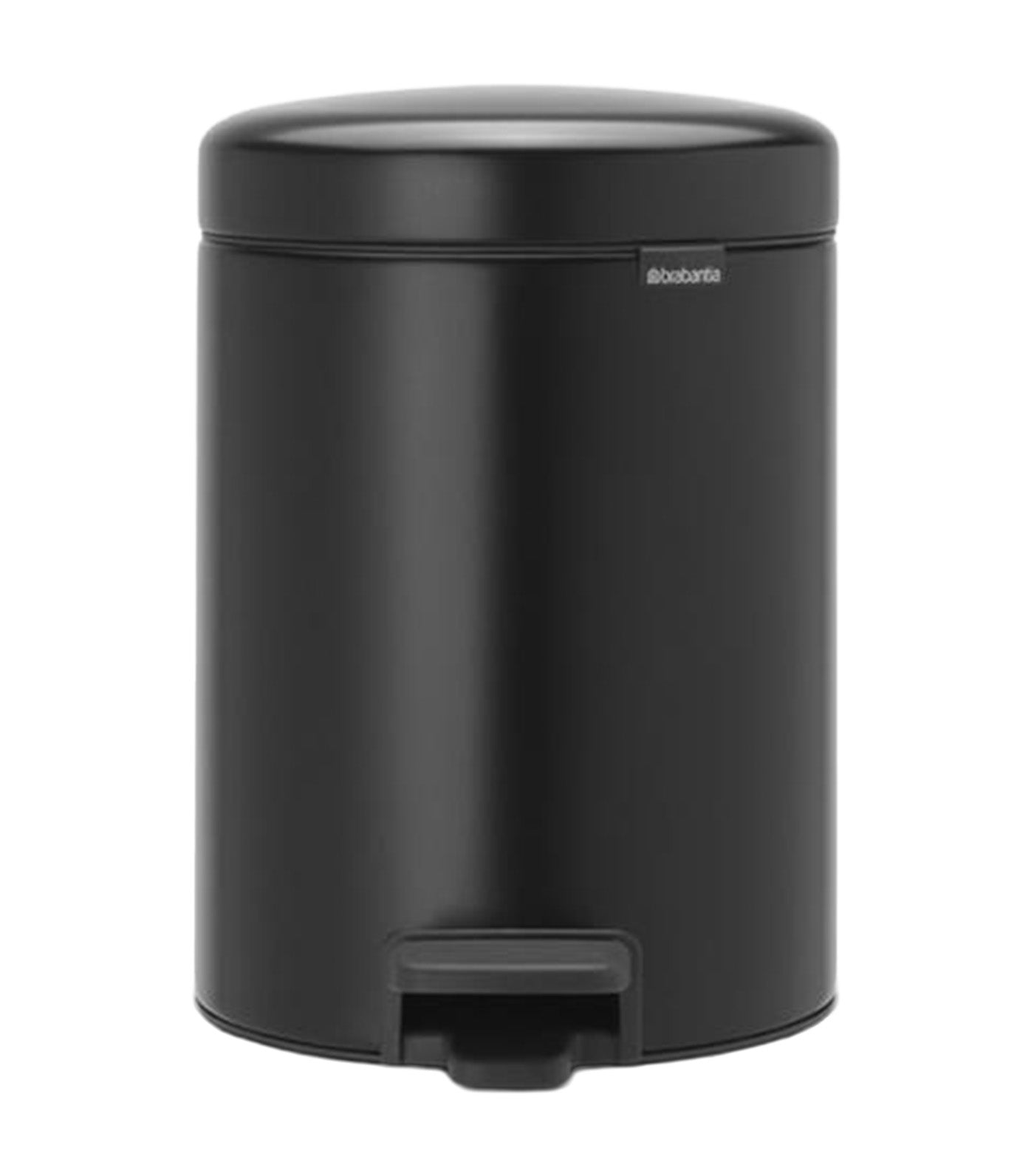 Garden Barn NewIcon Pedal Bin Silent 5L Matte Black