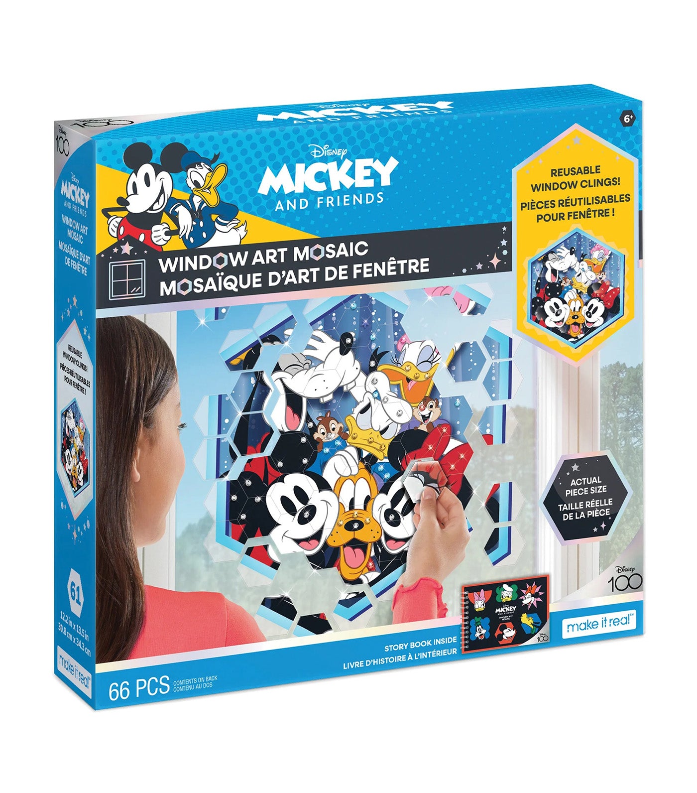 Window Art Mosaic - Disney Mickey and Friends