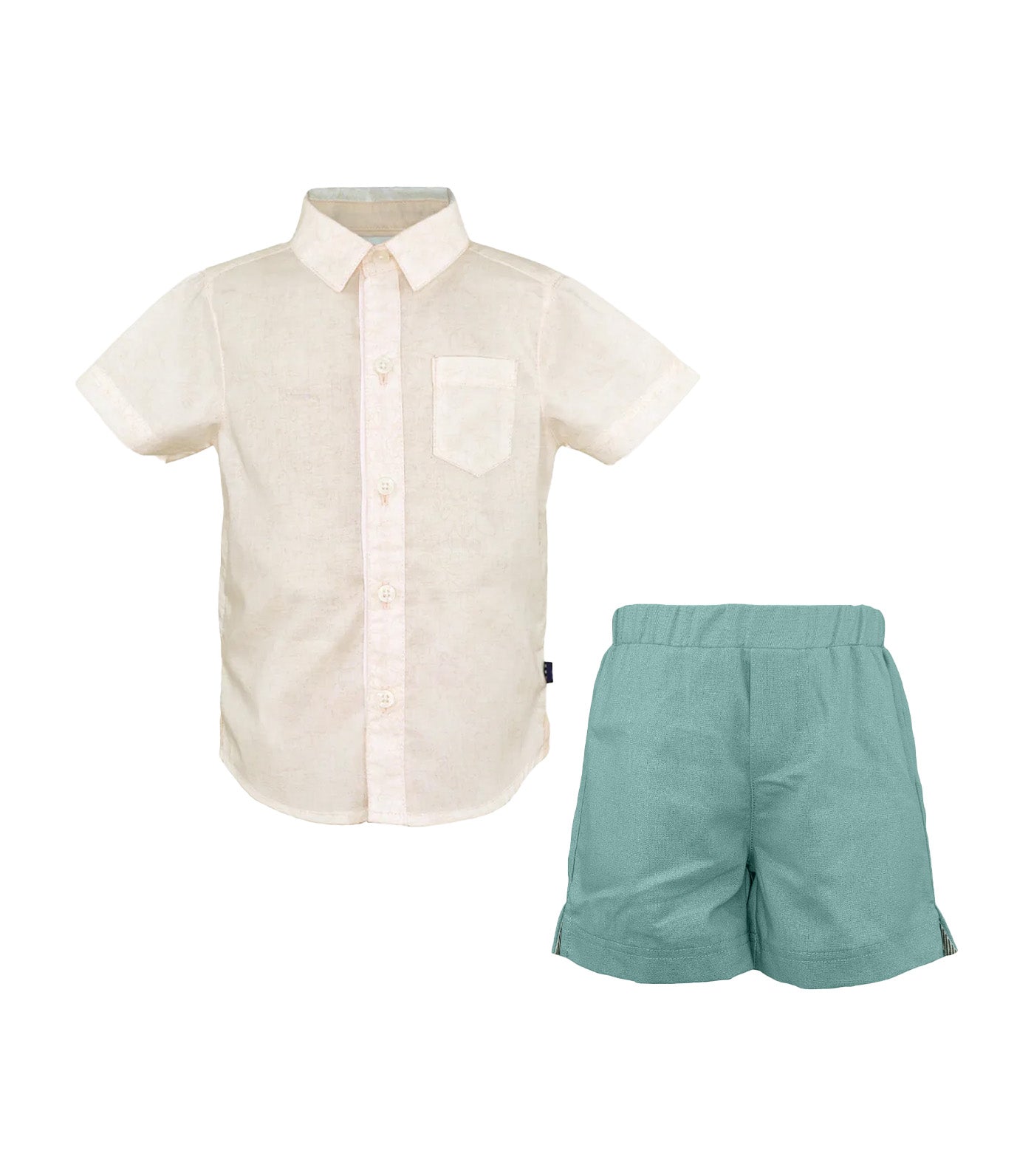 Bennet Baby Boys Top and Shorts Set Green