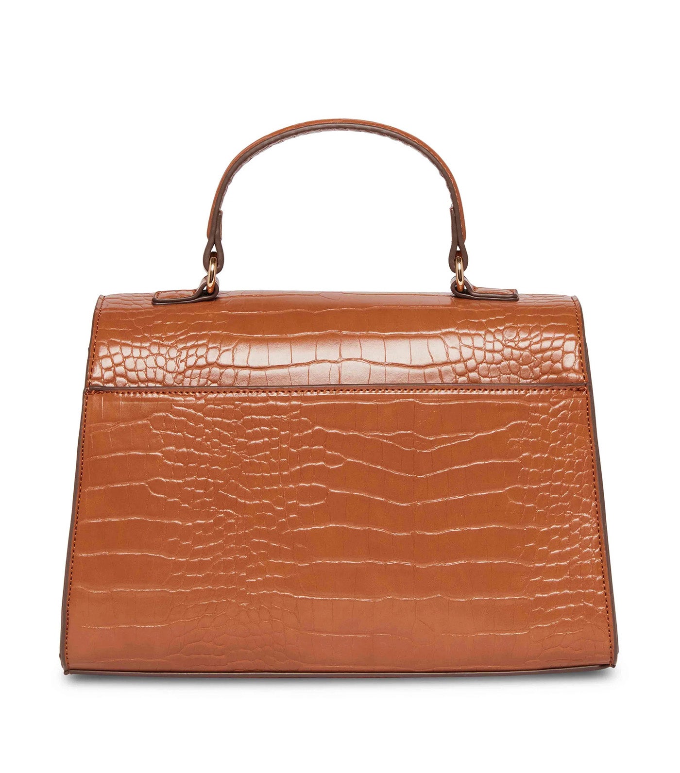 AK Convertible Horsebit Top Handle Satchel Chestnut