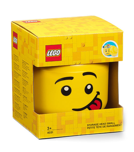 Lego storage sale head small boy