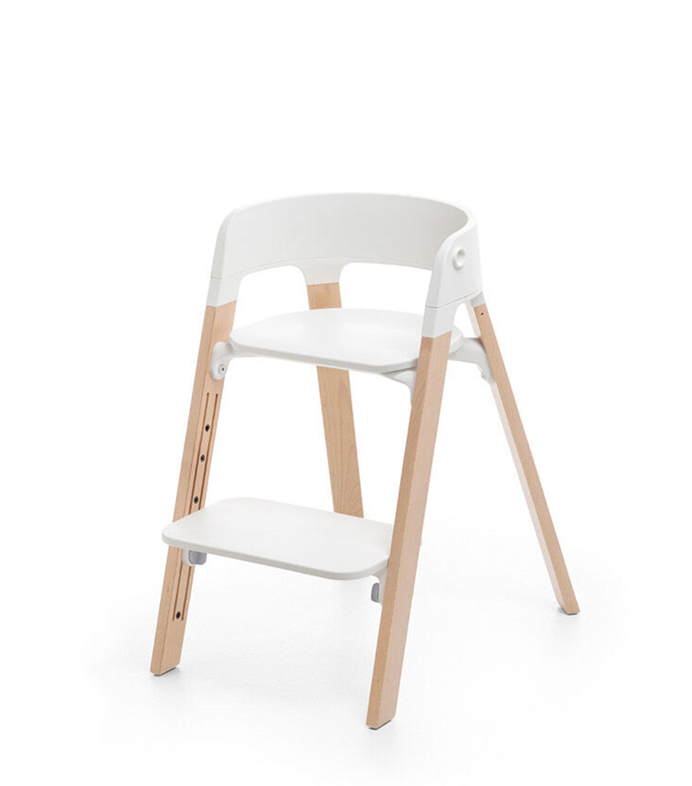 Steps™ Chair White/Natural