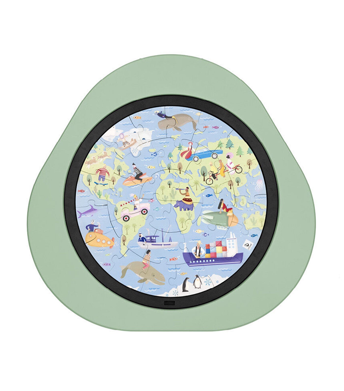 MuTable™ Puzzle V2 Around the World Around The World