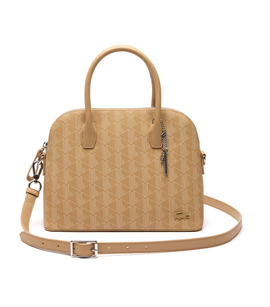 Daily Lifestyle Monogram Bugatti Bag Viennois Beige