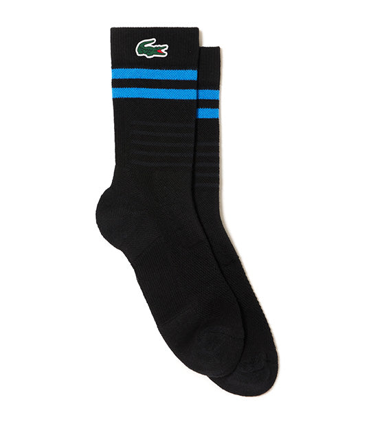 Breathable Jersey Tennis Socks Black/Hilo