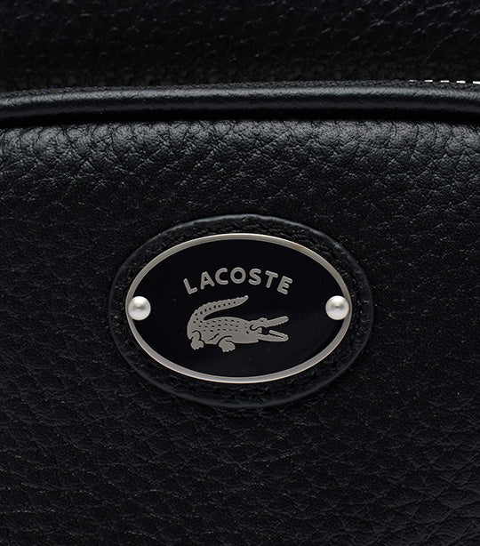 Origin Croc Leather Satchel Noir