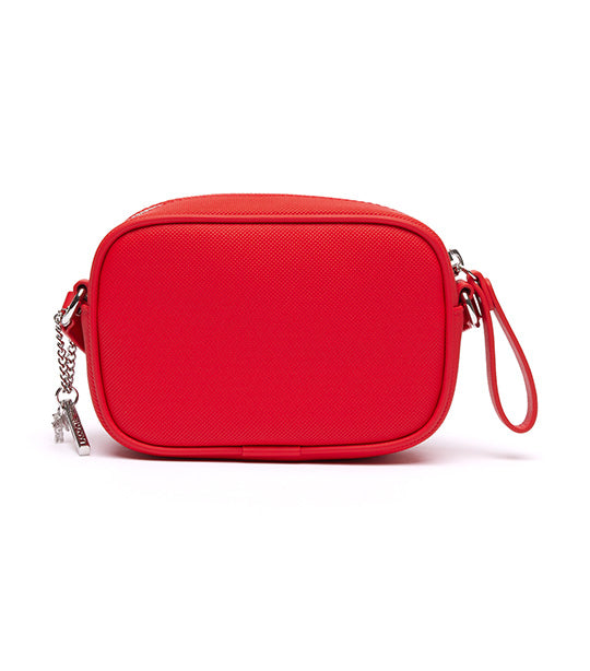 Daily Lifestyle Coated Canvas Small Crossover Purse Haut Rouge