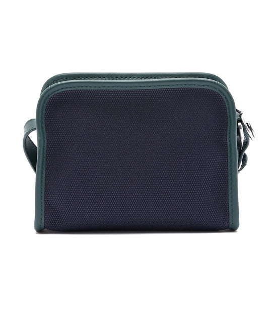 Tennis Style Textile Shoulder Bag Abimes / Sinople