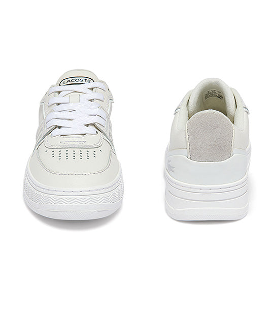Women's L001 Leather Trainers White/Off White