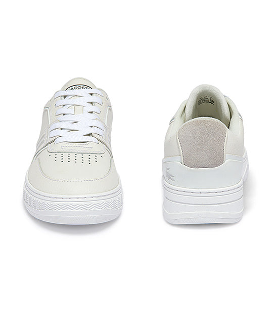 Lacoste Men s L001 Leather Trainers White Off White