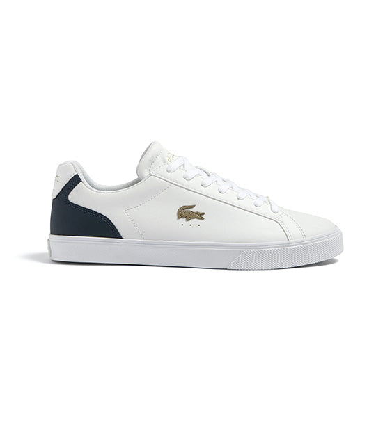 Lacoste Men's Lacoste Lerond Pro Leather Trainers White/Navy