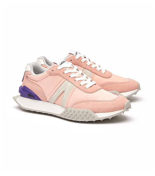 Women’s L-Spin Deluxe Mixed Material Trainers Light Pink/White