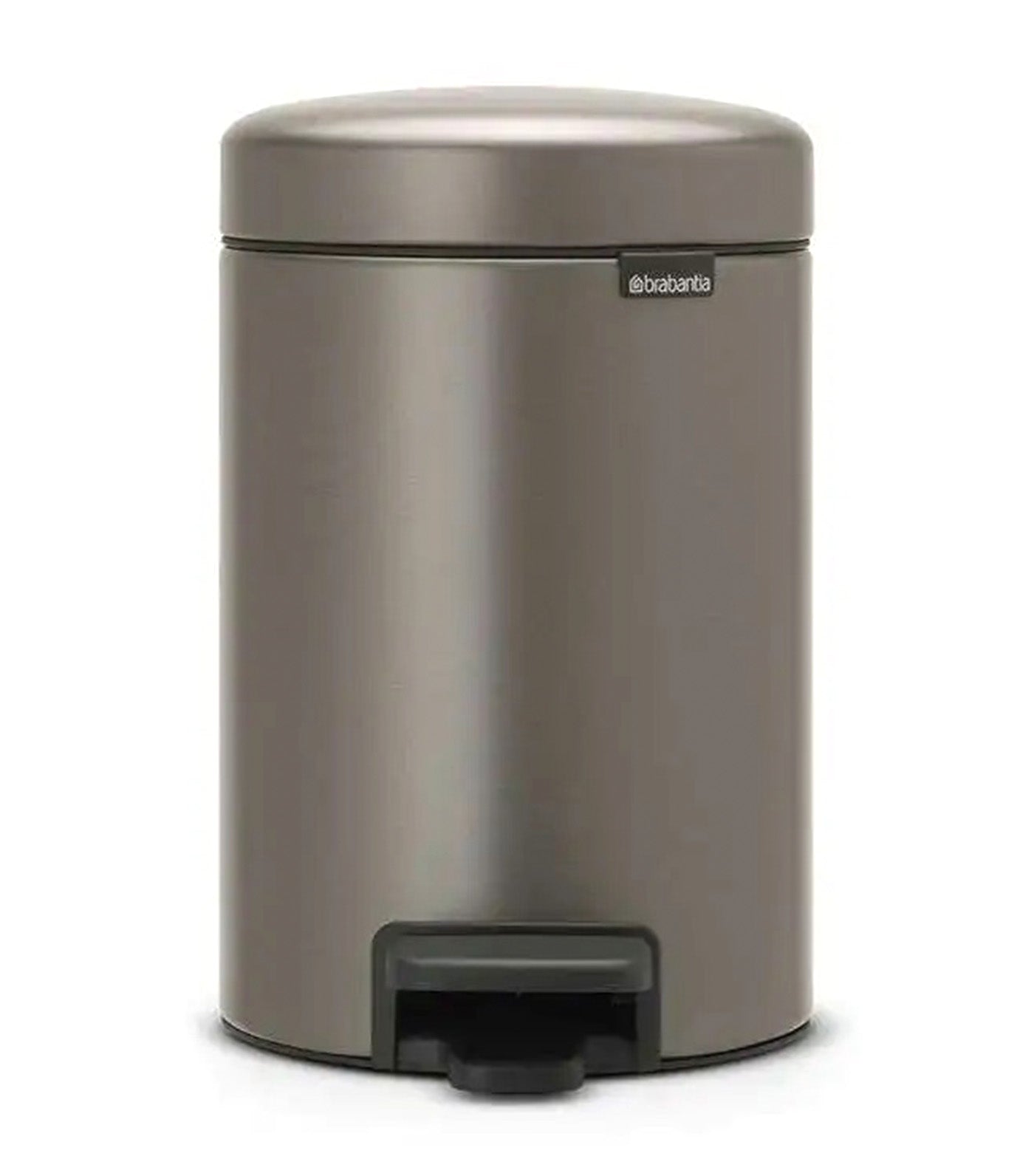 Garden Barn NewIcon Pedal Bin Silent 3L Platinum